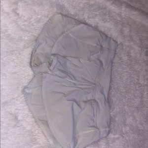 Ivivva white speedy shorts in size 14